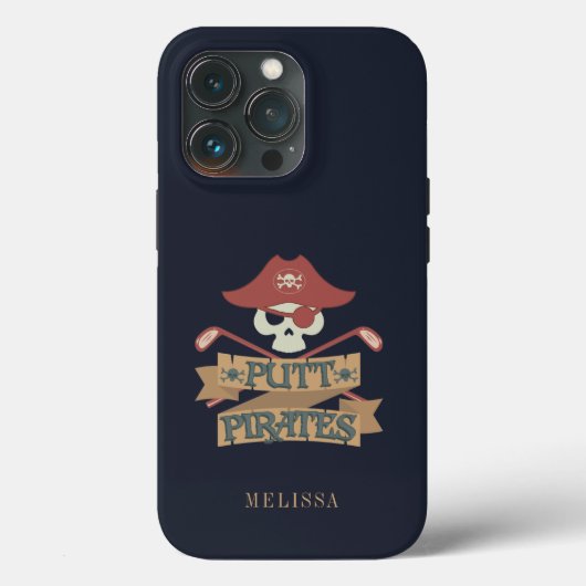 Coques Case-Mate iPhone Putt Pirates Golf Hobby Sports (Verso)