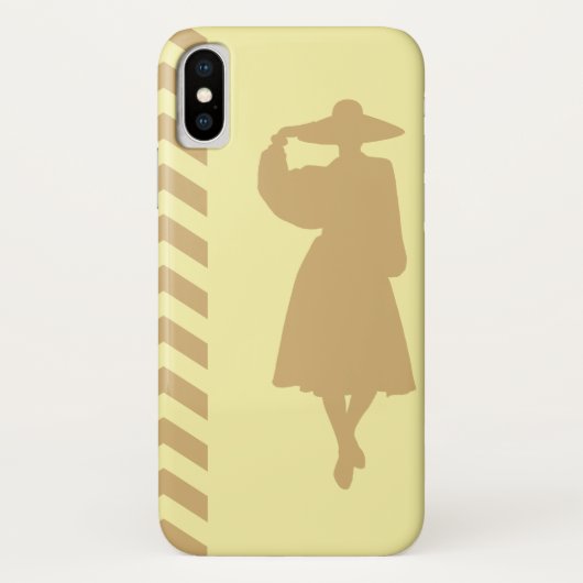 Coques Case-Mate iPhone Putty Cream Neutral Chevrons Mode (Dos)
