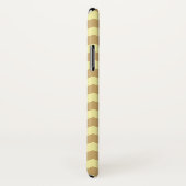 Coques Case-Mate iPhone Putty Cream Neutral Chevrons Mode (Dos/Droite)