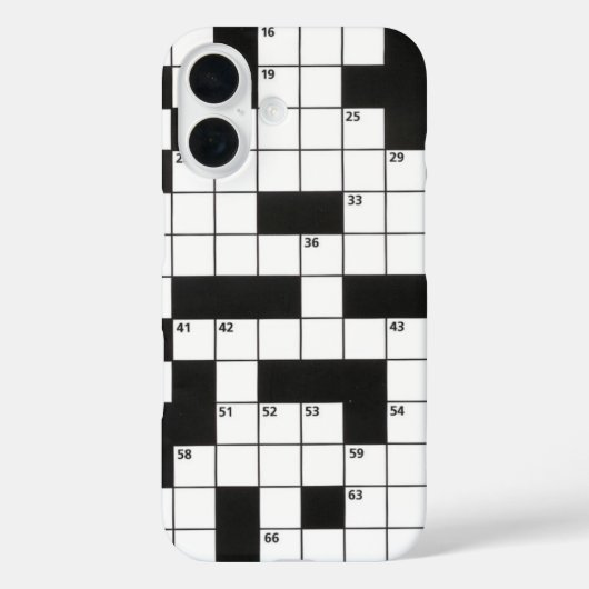 Coques Case-Mate iPhone Puzzle de mots croisés (Verso)