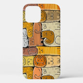 Coques Case-Mate iPhone Puzzle Funny Chats House sans joint (Verso)