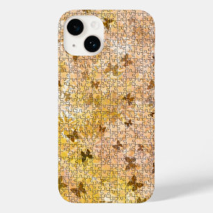 Coque Pour iPhone 14 Puzzle Papillons et marguerites par Shirley Taylor