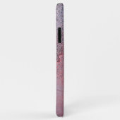 Coques Case-Mate iPhone Puzzle rose pour le mois de Sensibilisation sur l' (Dos/Droite)