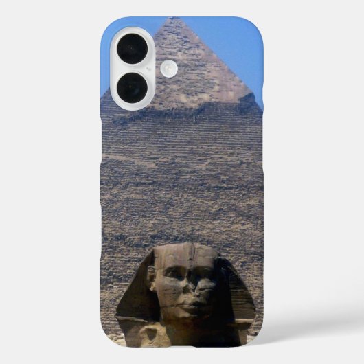 Coques Case-Mate iPhone pyramide sphinx (Verso)