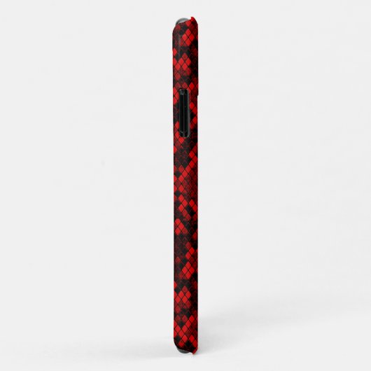 COQUES Case-Mate iPhone PYTHON RED PEAU (Dos/Droite)