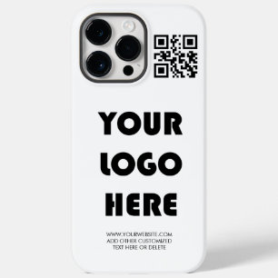 Coque Pour Pour iPhone 14 Pro Max QR Code Entreprise Promotion