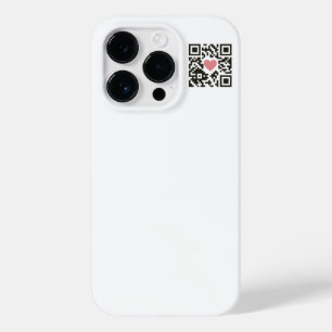 Coque Pour iPhone 14 Pro QR Love Code
