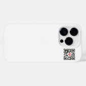 Coques Case-Mate iPhone QR Love Code (Verso (horizontal))
