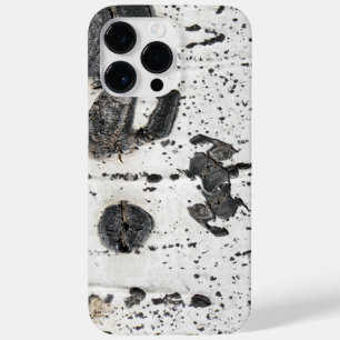Coque Pour Pour iPhone 14 Pro Max Quaking Aspen Tree White Bark - photo de gros plan