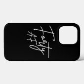 Coques Case-Mate iPhone Quarante ans grave - Cadeau d'anniversaire (Verso (horizontal))