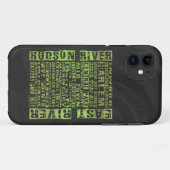 Coques Case-Mate iPhone Quartiers de New York Vert (Dos (Horizontal))