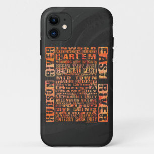 Etui iPhone Case-Mate Quartiers de NYC Orange