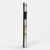 Coques Case-Mate iPhone Quarts modernes & Gold Stone Crystal Personnaliser (Dos/Droite)