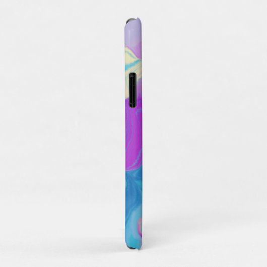 Coques Case-Mate iPhone Quartz Abstrait (Dos/Droite)