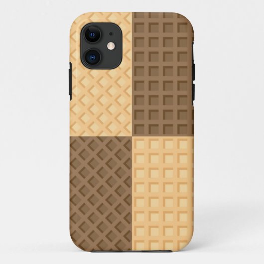 Coques Case-Mate iPhone Quatre gaufrettes (Dos)