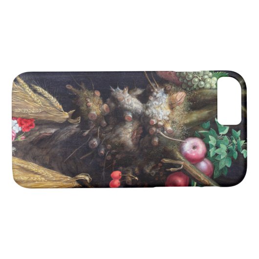 Coques Case-Mate iPhone Quatre saisons en une tête, Arcimboldo (Dos (Horizontal))