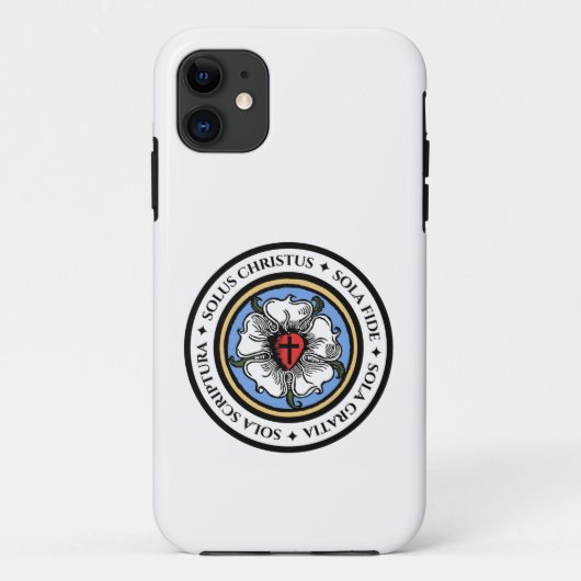 Coques Case-Mate iPhone Quatre solas - luthérien (Dos)