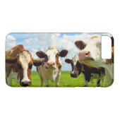 Coques Case-Mate iPhone Quatre vaches de causerie interrompues dans leur (Dos (Horizontal))