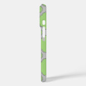 Coques Case-Mate iPhone Quatrefeuille vert (Verso / Gauche)