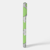 Coques Case-Mate iPhone Quatrefeuille vert (Verso / Droite)