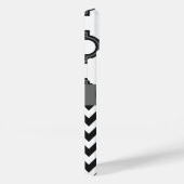 Coques Case-Mate iPhone Quatrefoil Chevron Monogram (Verso / Droite)