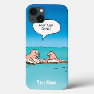 iPhone 13 Case Que faire de personnalisation ? Caricature d'épave
