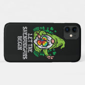 Coques Case-Mate iPhone Que les bêtises commencent (Dos (Horizontal))