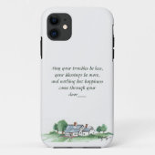 Coques Case-Mate iPhone "Que tous vos problèmes soient moins graves" (Dos)