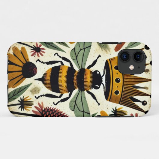 Coques Case-Mate iPhone Queen Bee (Dos (Horizontal))