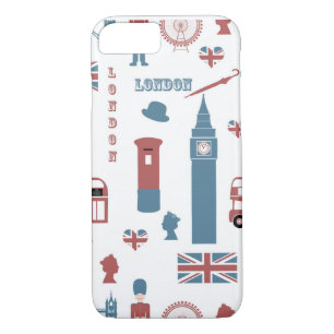 Case-Mate iPhone Case Queen Elizabeth Et London Icons Design