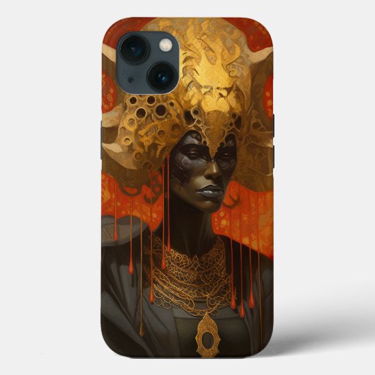 Coques Case-Mate iPhone Queen Goddess Imaginaire Art (Verso)