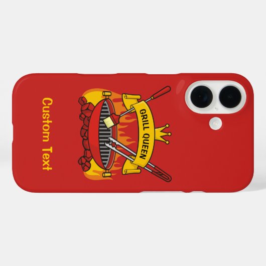 Coques Case-Mate iPhone Queen Grill (Verso (horizontal))
