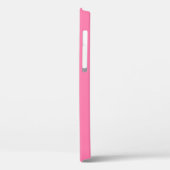 Coques Case-Mate iPhone Queen's Phone Arrière - plan rose Monogramme perso (Verso / Gauche)