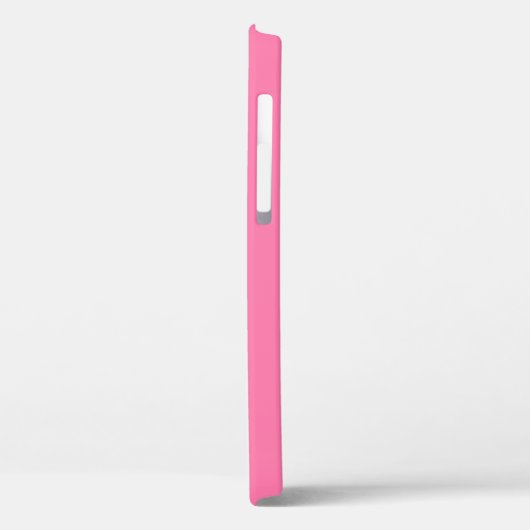 Coques Case-Mate iPhone Queen's Phone Arrière - plan rose Monogramme perso (Verso / Gauche)