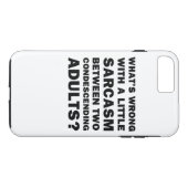 Coques Case-Mate iPhone Quel est le problème avec un peu de sarcasme (Dos (Horizontal))