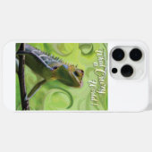 Coques Case-Mate iPhone Quel monde fou - Un Lizard spécial (Verso (horizontal))