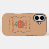 Coques Case-Mate iPhone Quel œillet drôle de cow-boy fleur (Verso (horizontal))