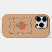 Coques Case-Mate iPhone Quel œillet drôle de cow-boy fleur (Verso (horizontal))