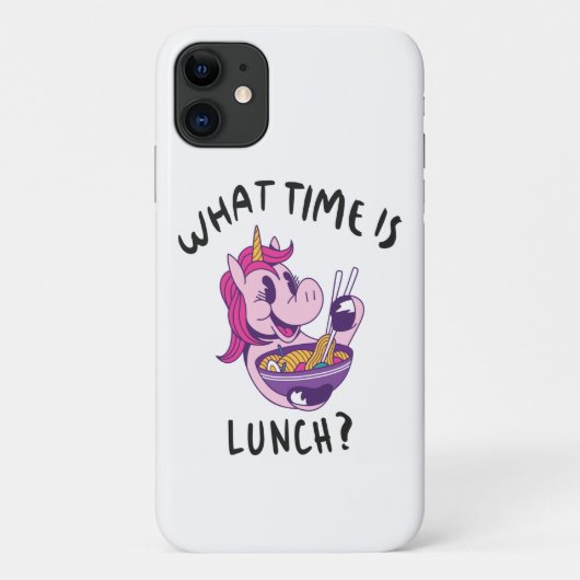Coques Case-Mate iPhone Quelle heure est le déjeuner (Dos)