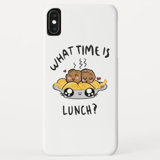 Coques Case-Mate iPhone Quelle heure est le déjeuner (Dos)