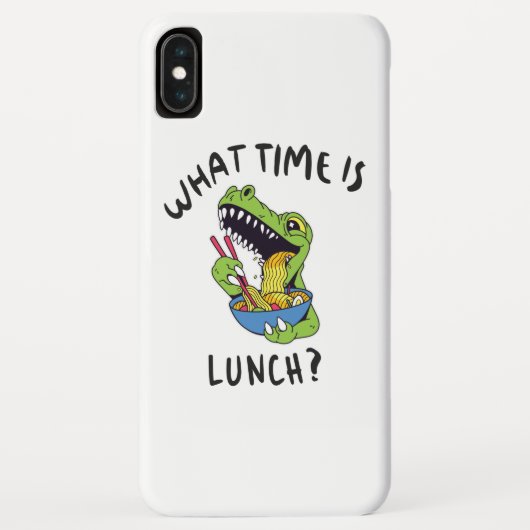 Coques Case-Mate iPhone Quelle heure est le déjeuner (Dos)