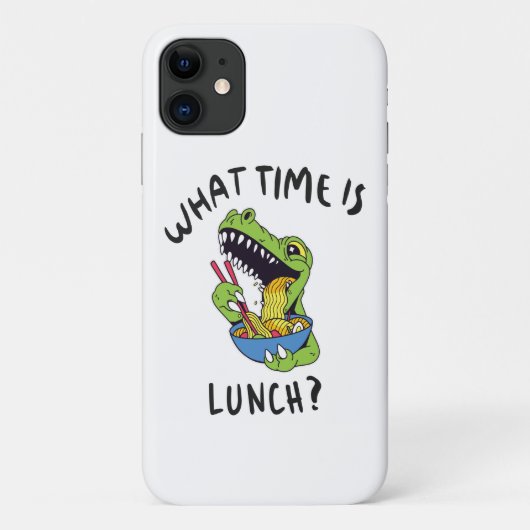Coques Case-Mate iPhone Quelle heure est le déjeuner (Dos)