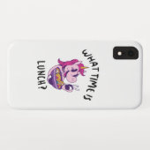 Coques Case-Mate iPhone Quelle heure est le déjeuner (Dos (Horizontal))