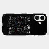 Coques Case-Mate iPhone Quelle Partie Des Équations Ne Comprenez-Vous Pas (Verso (horizontal))