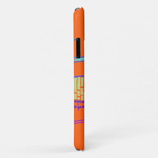 Coques Case-Mate iPhone Quelque part / Parfois (Dos/Droite)