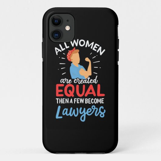 Coques Case-Mate iPhone Quelques femmes deviennent avocates (Dos)
