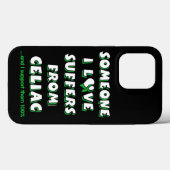 Coques Case-Mate iPhone Quelqu'Un Que J'Aime...Céliaque (Verso (horizontal))
