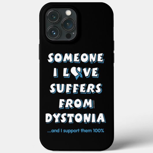 Coques Case-Mate iPhone Quelqu'Un Que J'Aime...Dystonie (Verso)