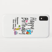 Coques Case-Mate iPhone Quelqu'un que j'aime est né aujourd'hui. Voeux d'a (Dos (Horizontal))