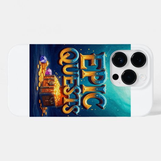 Coques Case-Mate iPhone Quêtes épiques (Verso (horizontal))